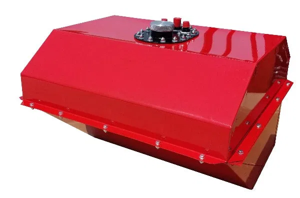 1322DW – RCI Fuel Cell, 28 Inch Length x 25 Inch Width x 19 Inch Height 32 Gallon Powder Coated Red Steel Without Mou...